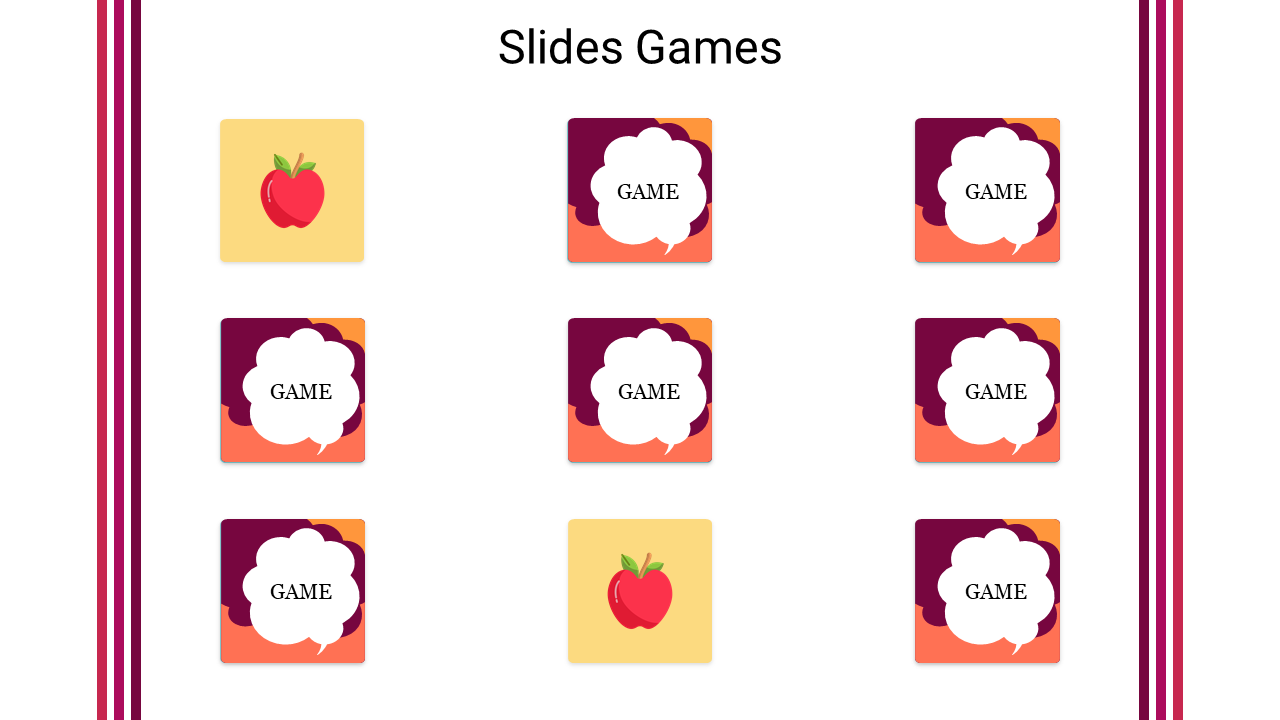 Google Slides Games